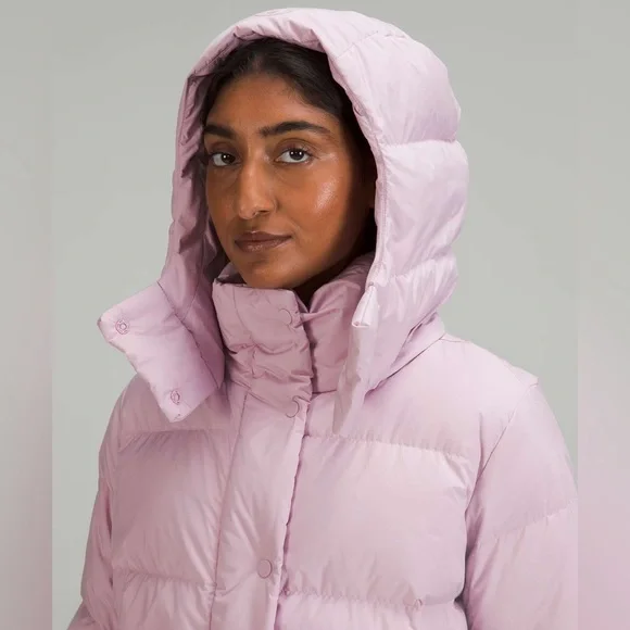 Lululemon Wunder Puff Cropped Jacket Pink Peony - Picture 4 of 8